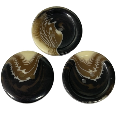 Nút áo khoác nhựa giả đá 4Holes 25mm Sử dụng cho áo khoác áo len