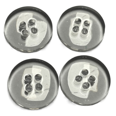 Thiết kế trong suốt 24L 4 lỗ Nút nhựa hai mặt Xịt dầu Shinny cho quần áo