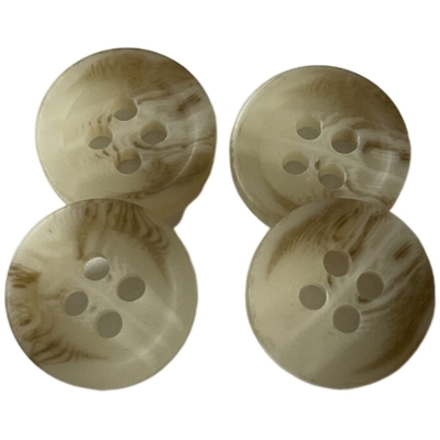 Áo khoác nữ Nút sừng giả nhựa 5/8 &quot;4 lỗ ODM