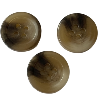 11/16 &quot;4 lỗ bằng nhựa Faux Horn Buttons ODM Màu sử dụng cho áo khoác nữ