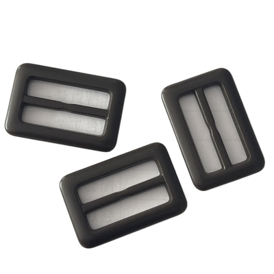 Áo khoác ngoài 2 lỗ Khóa Polyester 18 * 14mm Màu xanh lá cây đậm