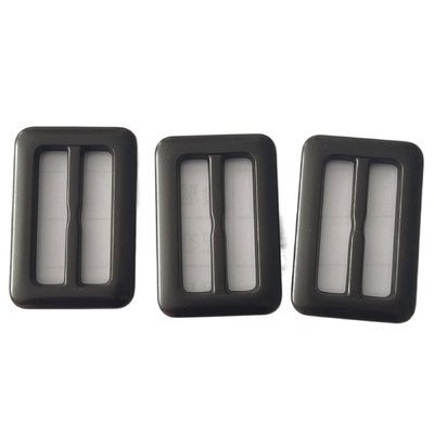 Áo khoác ngoài 2 lỗ Khóa Polyester 18 * 14mm Màu xanh lá cây đậm