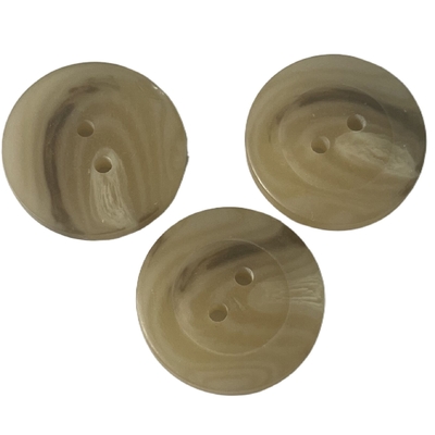 Nút áo khoác nhựa 4 lỗ Màu nâu 25mm Sử dụng cho áo khoác áo len