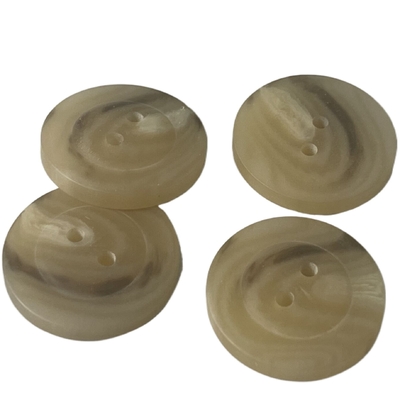 Nút áo khoác nhựa 4 lỗ Màu nâu 25mm Sử dụng cho áo khoác áo len