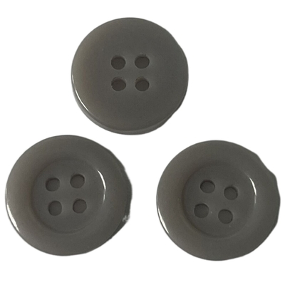Nút Urea màu xám 15mm Sử dụng trên áo may quần áo lính cứu hỏa