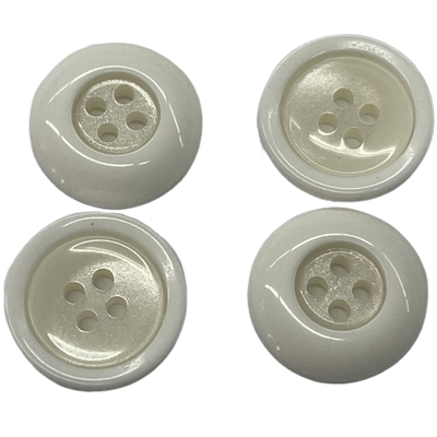 Áo sơ mi Quần áo Blounes Nút kết hợp ngọc trai giả 4 lỗ 28L ODM